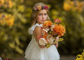 The Perfect Ivory Flower Girl Dress