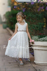 Lace Flower Girl Dress