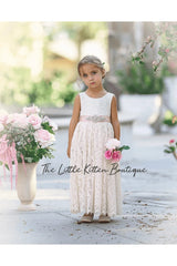 Lace Flower Girl Dress